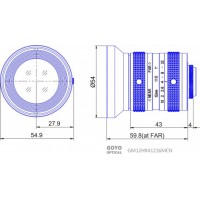 Goyo 12 MP 1" Fixed-Focal