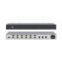 1:12 Computer Graphics Video & HDTV Distribution Amplifier With 3 Twisted Pair Transmitters